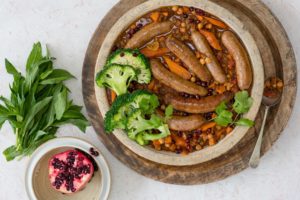 Moroccan Lamb Sausage Tagine WEBSITE